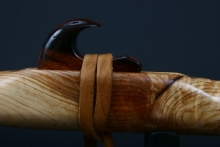 Ponderosa Pine Burl Native American Flute, Minor, Low F-4, #E43H